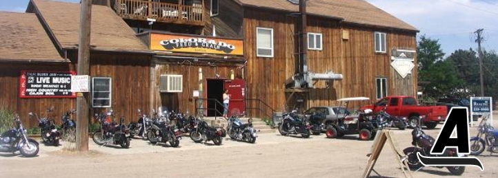 Photo of a building with motorcycles parked outside in Timnath, CO